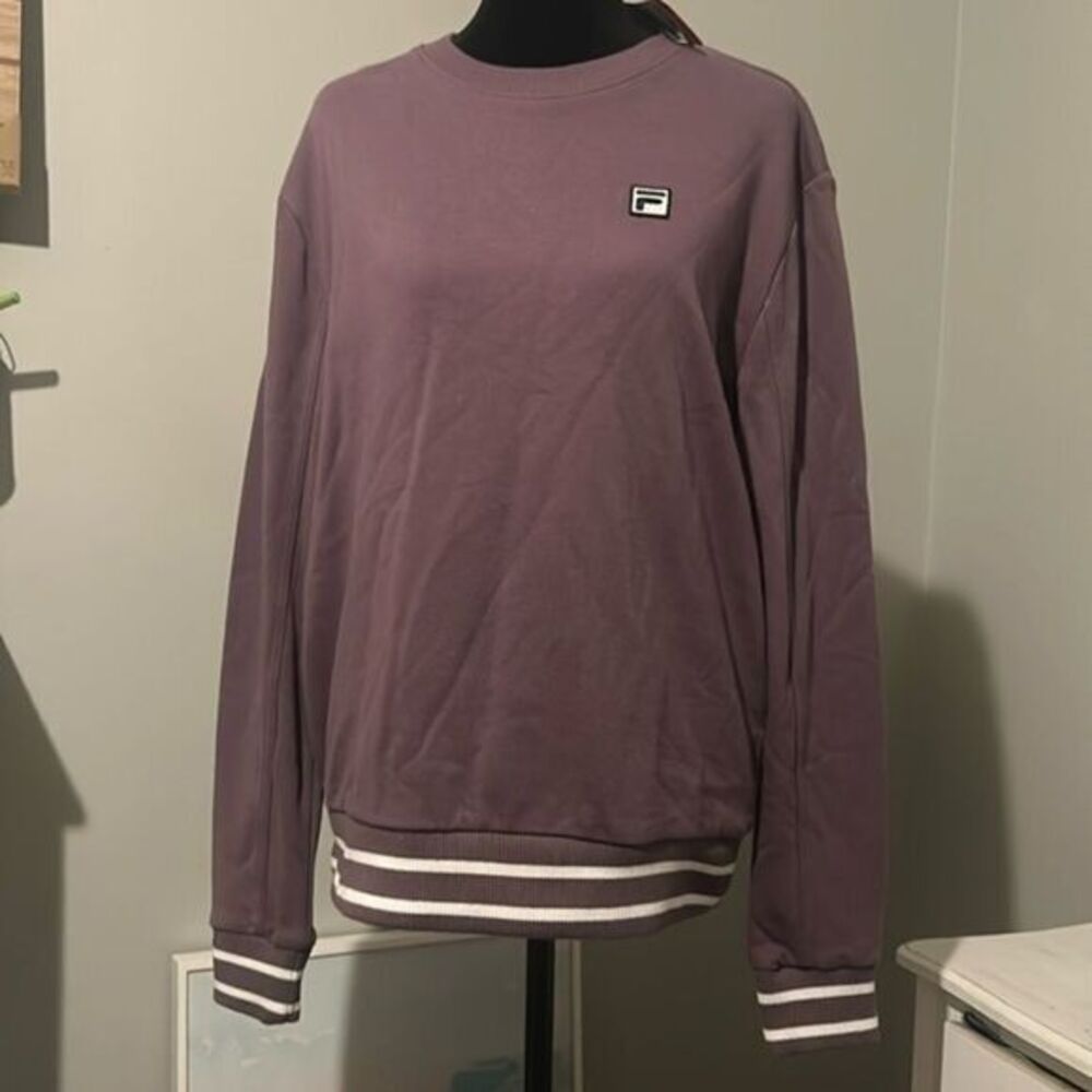 NWT Fila French terry crewneck sweatshirt     A